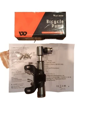 West Biking Bicycle/Ball Pump - Image 1 of 4