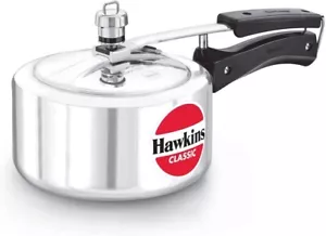 Hawkins Classic Aluminium Inner Lid Pressure Cooker, 2 Litre, Silver (CL20) - Picture 1 of 7