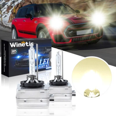 D1S HID 4300K FOR Mini Cooper 2007-2017 Factory Headlight Replacement Bulbs - Image 1 of 4