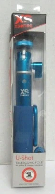 XSories U-Shot, Telescoping Camera Pole Monopod - Blue  - Image 1 of 2