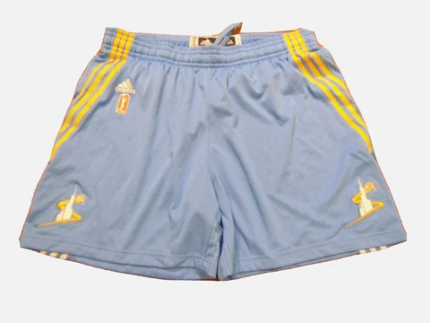 ADIDAS AUTHENTIC WNBA CHICAGO SKY REVOLUTION 30 GAME SHORTS SIZE 2XL nba Cover