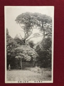 Vorkrieg 2. Weltkrieg japanisches antikes Foto Postkarte Militär Gedenklandschaft kostenloser Versand - Bild 1 von 3