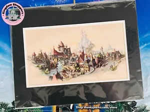 "Impresión de bellas artes paisaje fantasía tirolesa Tony Baxter parques Disney 14x18""" - Imagen 1 de 1