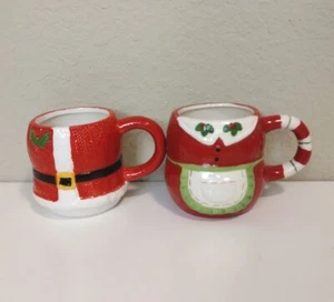 Publix Weihnachten Kaffeetassen Santa Claus Mrs Hot Cocoa 15 Unzen Keramiktasse Urlaub - Bild 1 von 11