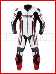NEW RACING 1 PIECE MOTORCYCLE MOTORBIKE MOTO GP BIKER REPRO LEATHER SUIT - Bild 1 von 6