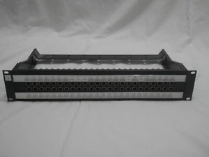 ADC 2RU 2x24 Video Patch Panel PP12224-SVJ-BK - Picture 1 of 12