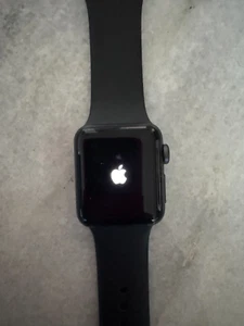 Apple Watch series 3, 38 mm Case, Space Gray Aluminum, Sport Band Wifi GPS Good - Zdjęcie 1 z 5