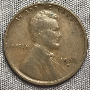 1928-D Wheat Cent Penny Average Circulated VG-VF. #702 - Picture 1 of 4