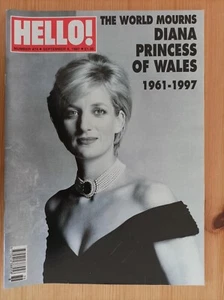Hello! Magazine, Princess Diana, September 1997 - Picture 1 of 1