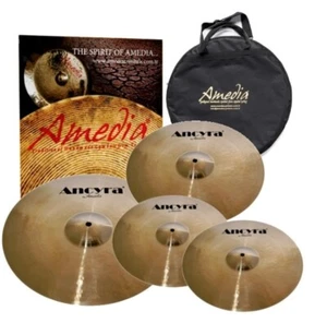 Juego de platillos Amedia Ancyra (20R,16CR, 14H + salpicaduras 8") + bolsa + regalo - Imagen 1 de 1