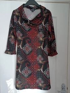 SOLO Womens Long Sleeved Fine Knit Dress Size 10 - Picture 1 of 5