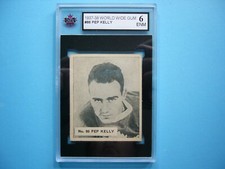 1936/37 V356 WORLD WIDE GUM HOCKEY CARD #86 PEP KELLY KSA 6 EX/NM 36/37 WWG