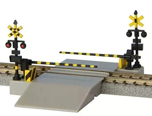 Rokuhan Z gauge S045-1 railroad crossing set Japanese type Track - Image 1 of 1
