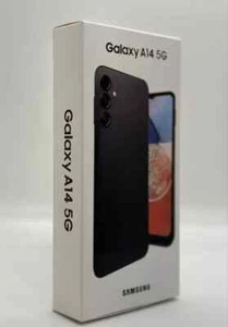 New Samsung Galaxy A14 5G SM-A146U1 64GB Black Factory Unlocked AT&T & T-Mobile - Picture 1 of 7