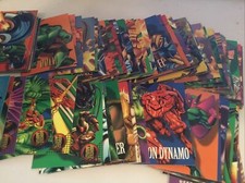 1996 Fleer Skybox Marvel Vision Embossed X-Men You Pick the Card Finish Your Set