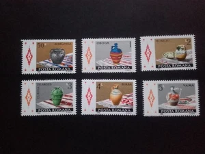 1988 - Romania - Romanian Ceramics, Mi. 4429 - 4434, MNH - Picture 1 of 1