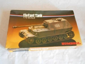 Humbrol German Elefant tank WW2 model kit 1/72 - Picture 1 of 1