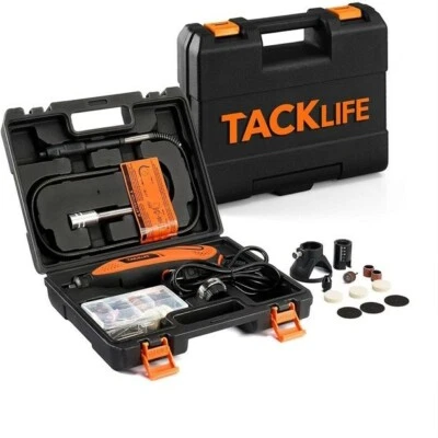 TACKLIFE Rotary Tool Kit Variable Speed with Flex shaft, 80 Accessories, 3 atta. - Image 1 of 4