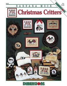 Dimensions, Inc. #0215 - Christmas Critters by Barbara Mock - Picture 1 of 2