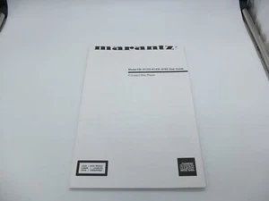 Manual de instrucciones Marantz CD 57 67 SE ¡EXCELENTE!!! ¡Mira!! - Imagen 1 de 1