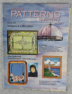 Glass Patterns Quarterly Spring 1988 Pullout Stained Glass Patterns Only - Picture 1 of 6