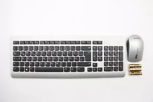 Lenovo IdeaCentre 620S-03IKL A340-24ICB Wireless Keyboard Mouse German 00XH860 - Picture 1 of 2