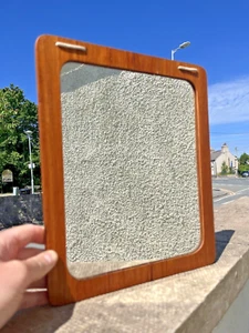 MID CENTURY MODERN SWEDISH SOWE KONST SOVESTAD TEAK 60'S WALL MIRROR SCANDI MCM - Picture 1 of 20
