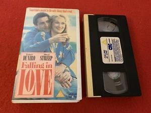 FALLING IN LOVE RARE CIC VINTAGE VHS VIDEO TESTED ROBERT DE NIRO MERYL STREEP - Picture 1 of 4