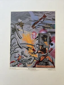 Marvel Superheroes Portfolio Attenzione alla Stanza del Pericolo 1983 Stampa - Foto 1 di 4