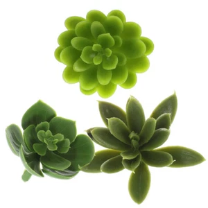 3 PIEZAS Plantas sin macetas Simuladas Decoración Suculenta Escritorio - Imagen 1 de 12