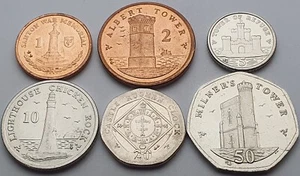 Isle of Man coin set - Circulated - Picture 1 of 2