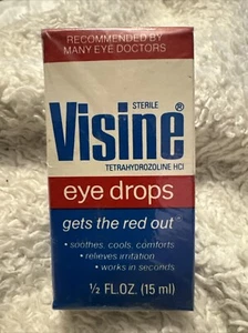 Visine sterile Augentropfen Pfizer Vintage 80er-90er Ära Film Requisite - Bild 1 von 6