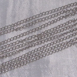 1 mètre chaine acier inoxydable 100cm gourmette 3mm x 2mm non allergique *IN27 - Picture 1 of 3
