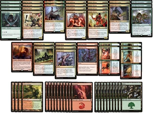 Elite Gruul Riot Deck - Super Strong - Rot Grün - 60 Karten - MTG NM/M! - Bild 1 von 1