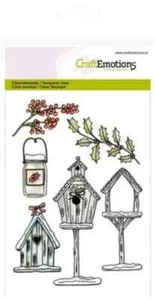 Stempel, Clear Stamp, DIY , CraftEmotions "Birdhouses" - Bild 1 von 1