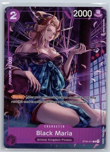 NM Black Maria ST04-011 Eng One Piece Premium Collection Bandai Games Fest 23-24 - Picture 1 of 2