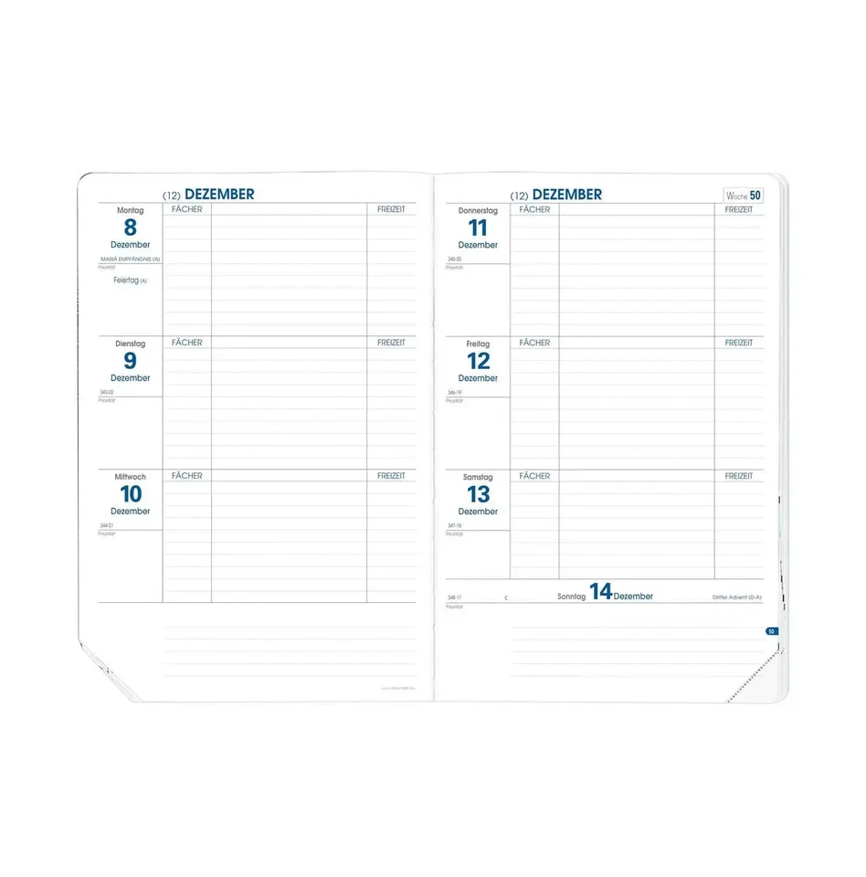Texthebdo Einlage 2025/2026 | Lehrerkalender | Quo Vadis | Deutsch | Broschüre - Bild 1 von 1