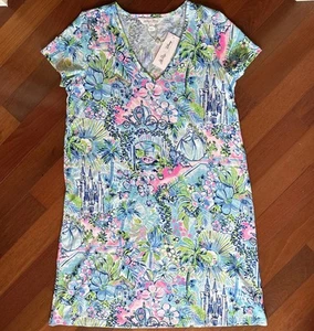 NWT Disney Lilly Cinderella Large Etta TShirt Dress Great Placement! - Picture 1 of 23