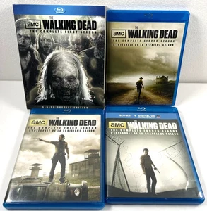 The Walking Dead Seasons 1 Thru 4 Blu-ray 1,2,3,4 SEASON 1 SPECIAL EDITION - Picture 1 of 5