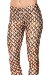 BLACKMILK Dragon Scales Leggings SIZE SMALL Black Milk - Foto 1 di 6