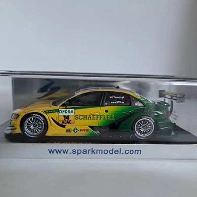 Auto da corsa Spark Model 1/43 Audi A4 DTM 2011 Champion Martin Tomczyk - Immagine 1 di 4