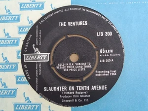 Ventures - Slaughter On Tenth Avenue - Liberty 45 - Picture 1 of 2