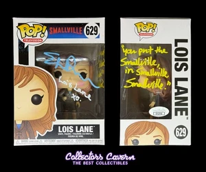 Erica Durance Signed Funko POP - Smallville - Lois Lane - JSA COA - Picture 1 of 8