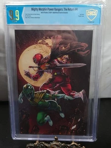 Mighty Morphin Power Rangers The Return #4 CBCS 9.9 Escorza Cover MMPR - Picture 1 of 3