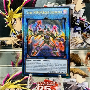 Yugioh Xtra HERO Cross Crusader RA04-EN076 PUR 1st Ed Near Mint - Picture 1 of 2