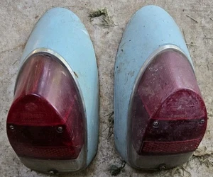 OEM German 67 68 69 70 VW Volkswagen Bug Beetle Tail Light Housing Hella R & L - Picture 1 of 10