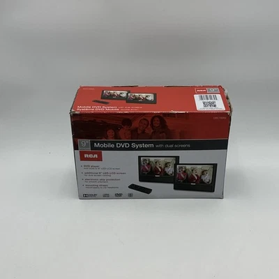 Портативная DVD-система RCA с двумя 9-дюймовыми экранами и пультом дистанционного управления DRC79982 - Изображение 1 из 4