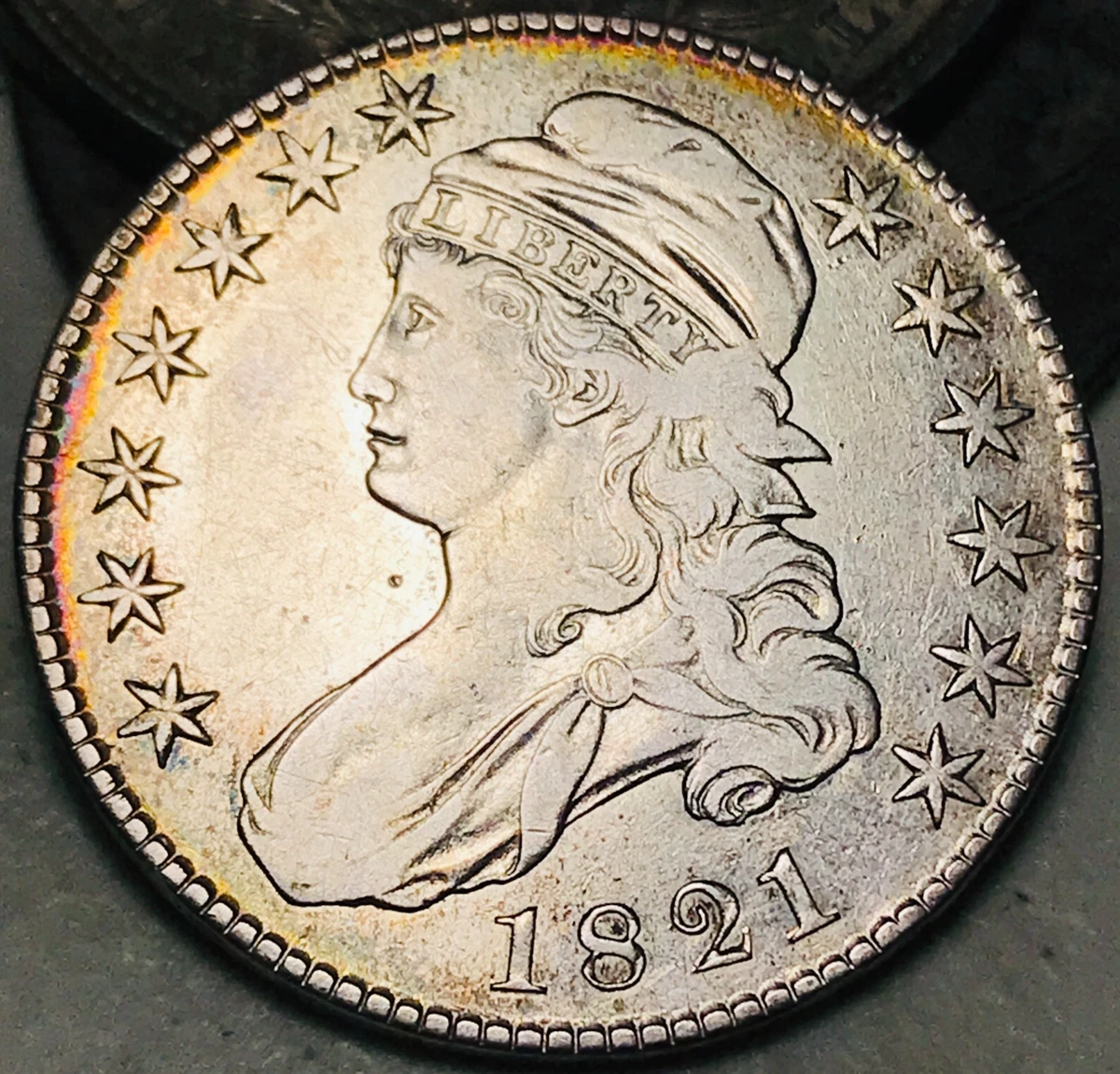 1821 Year US Early Half Dollar Coins (1794-1839) for sale | eBay