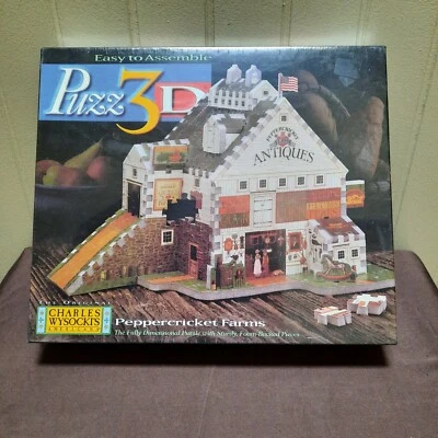 Milton Bradley головоломка 3D Peppercricket фермы Чарльза Высоцкого 3D головоломка новый - Изображение 1 из 4
