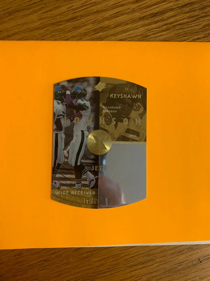 1998 UD SPX KEYSHAWN JOHNSON GOLD ~ #31 JETS - Image 1 of 1